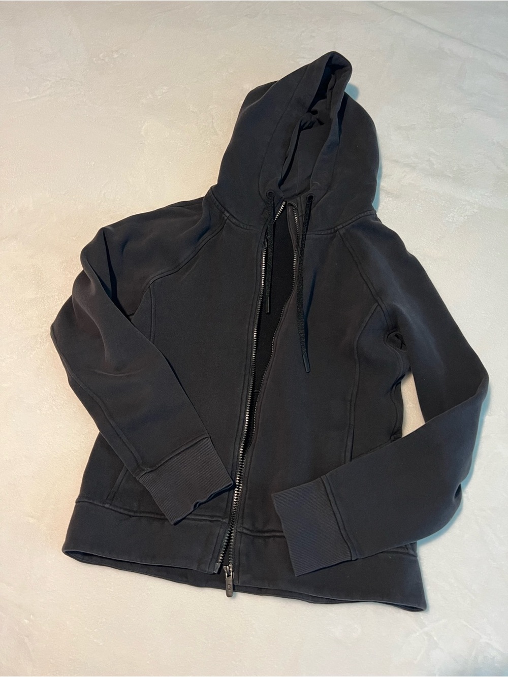 Black zip up